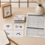 Japanese Syllabary - Katakana (with stroke-order diagrams and example words)