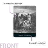 Books of the Bible (New Edition) | Enhanced Woodcut Illustrations | Color-Coded Divisions