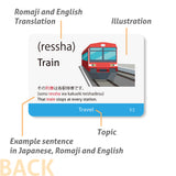 Japanese Vocabulary for Beginners (Illustrations - with example sentences)