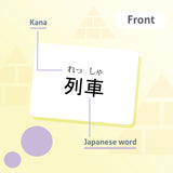 Japanese Vocabulary for Beginners (Illustrations - with example sentences)