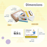 Japanese Vocabulary for Beginners (Illustrations - with example sentences)