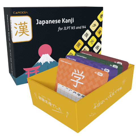 Japanese Kanji for JLPT N5 and N4