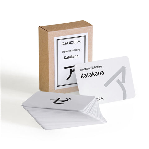 Katakana flashcards | CardDia