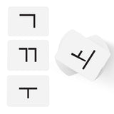 Korean Alphabet Hangul flashcards