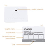Arabic Alphabet | Includes Consonants, Vowels, Diacritics and Numerals