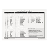 International Morse Code (ITU Standard)